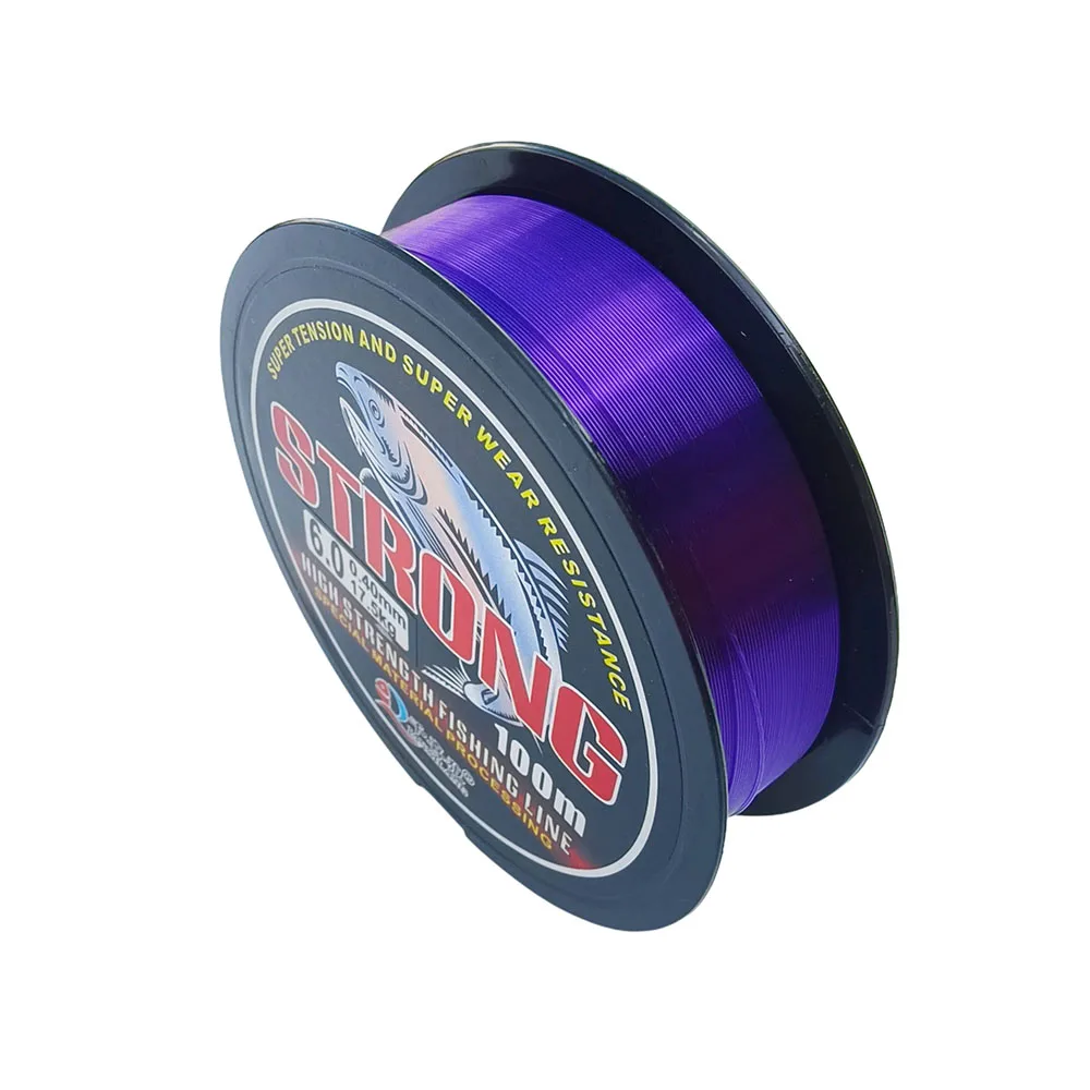 Limnoid 100M Fluorocarbon Coated Nylon Fishing Line Made of Japanese Material Strong Line Monofilament for Perch and Carp Fishin
