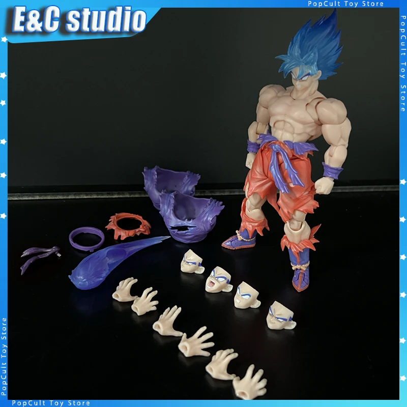 

E&C Dragon Ball Z Фигурка 3.0 Body SHF Kaiouken Super Saiyan God Super Saiyan Son Goku Kaio-Ken Аниме Фигурки Модель игрушки
