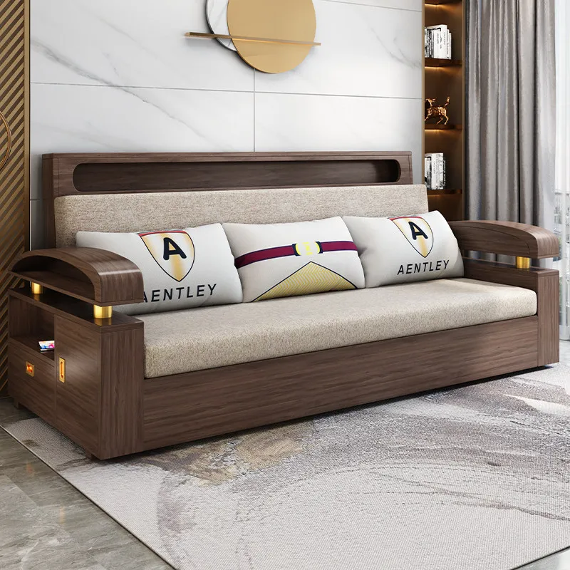 Lounger Modern Sofa Recliner Wood Living Room Relaxing Luxury Sofa Corner Nordic Office Woonkamer Banken House Accessories