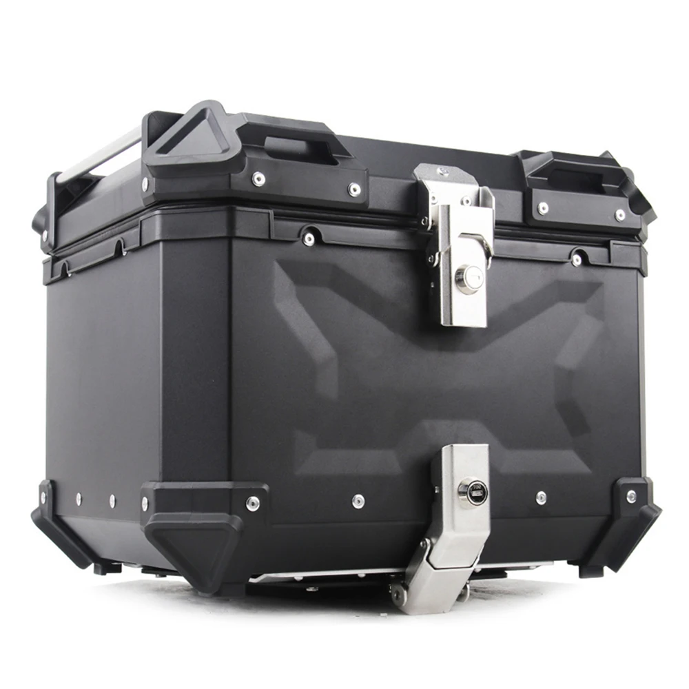 Universal Motorcycle Aluminum Box 65L Motorcycle Rear Trunk 55L Moto Top Box 45L Motorcycle Tail Box 36L Motorcycle Suitcase