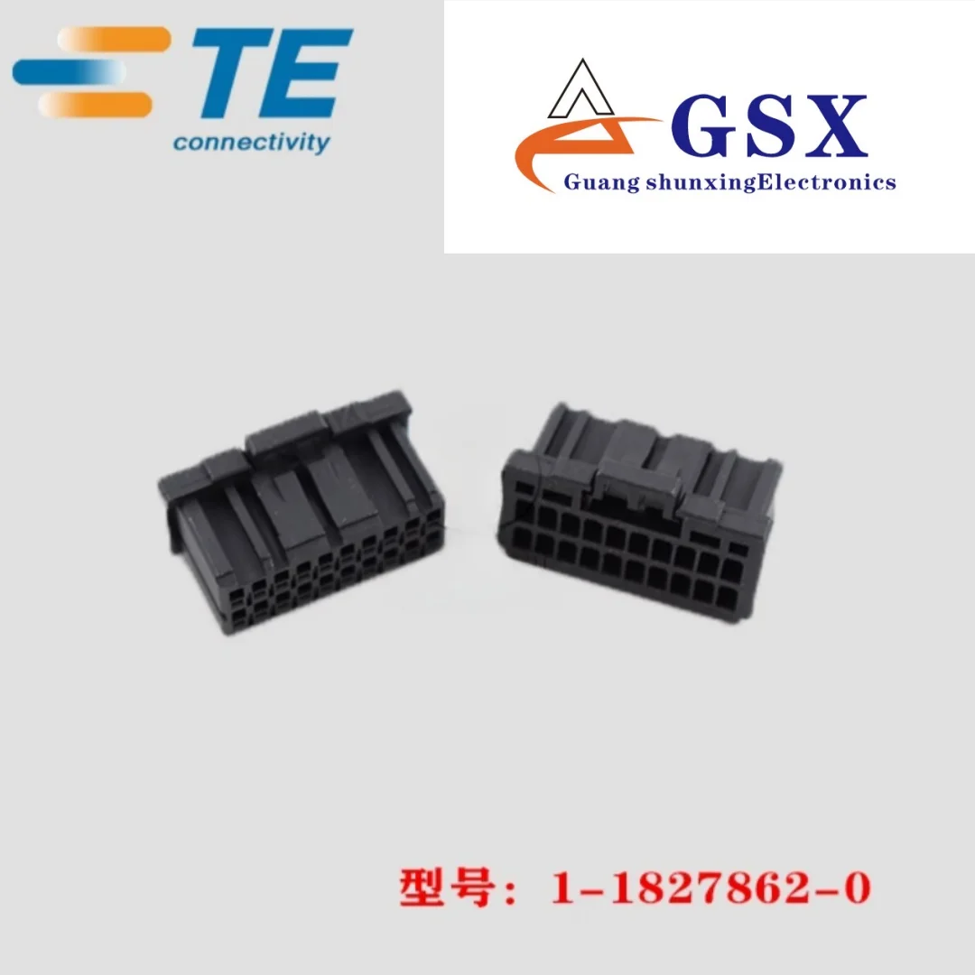 

TE AMP Tyco 1-1827862-0 rubber shell 20p 2.0mm plug connector genuine in stock