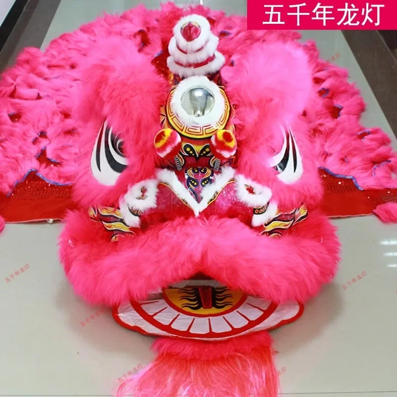 Wool South Lion Head Lion Dance Prop South Lion Awakening Smiling Face North  Foshan