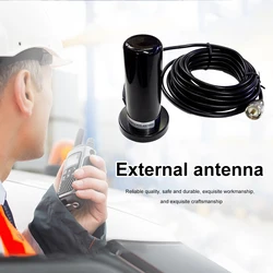 Car Radio Dual Band Antenna Magnetic Base Mount Waterproof Vehicle/Car Mobile Radio Antenna BNC Male Connector