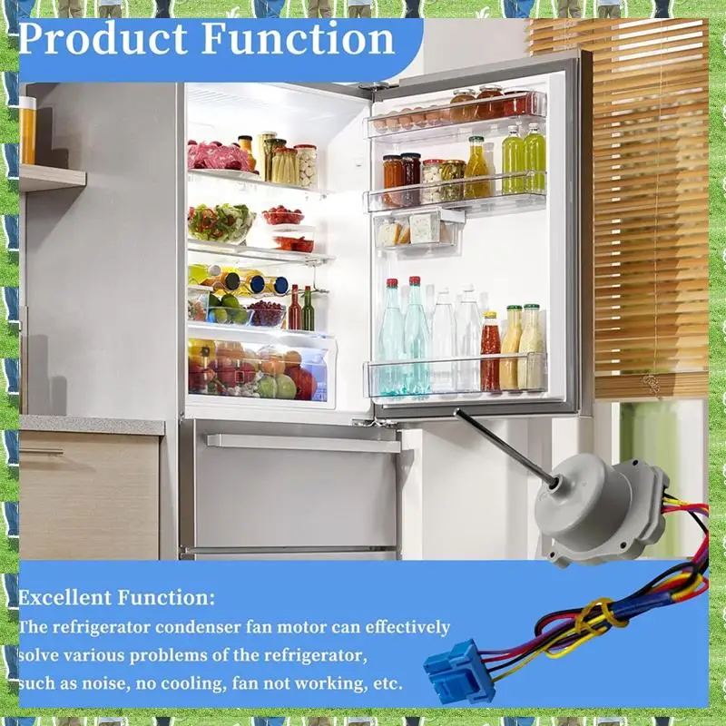 

FTS EAU65058312 двигатель вентилятора испарителя холодильника для Kenmore двигатель вентилятора холодильника в сборе DC12V заменяет AP7195859