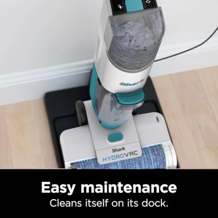 コードレスプロXL 3in1掃除機モップセルフクリーニングシステム、抗菌ブラシロール付き、多様な表面の清掃に最適（硬材、タイル、大理石など）