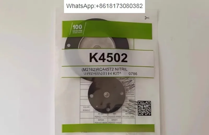 K4502 M2162 RCA40 CA45 Kit de reparación de diafragma de válvula de pulso