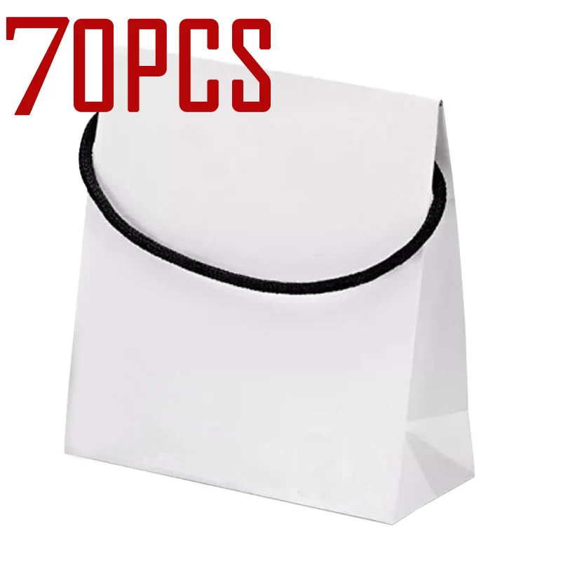 

70PCS Newest Paper Bag For Women Original Jewelry Bead Charm Outer Packaging