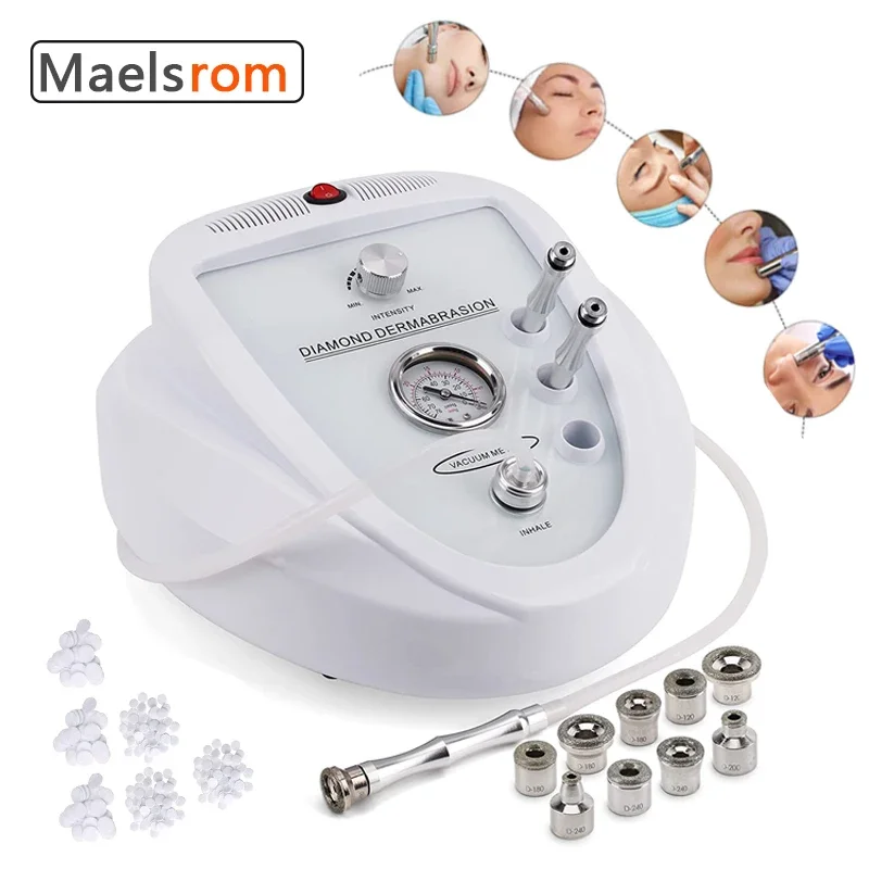 Diamond Microdermabrasion Machine 3 in 1 High Suction Facial Peeling Device Cleansing Skin Facial Skin Care Household Equipment