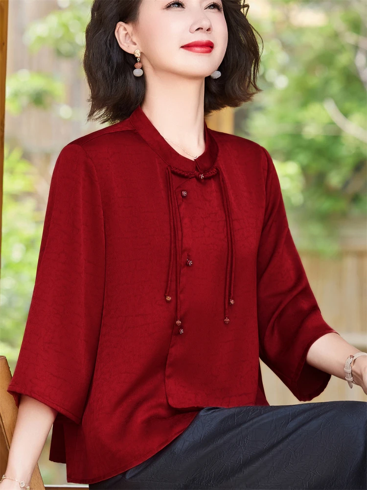 

Loose Sle Top Faionable Wedding Guest Dr New Chinese National Sle Reformed Qipao Summer New Arrival