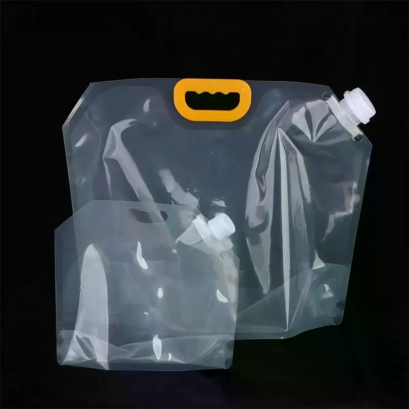 

«5 складных контейнеров для хранения воды в упаковке; кувшины для воды для выживания на открытом воздухе, в походах и выживания, 1 л-10 л.