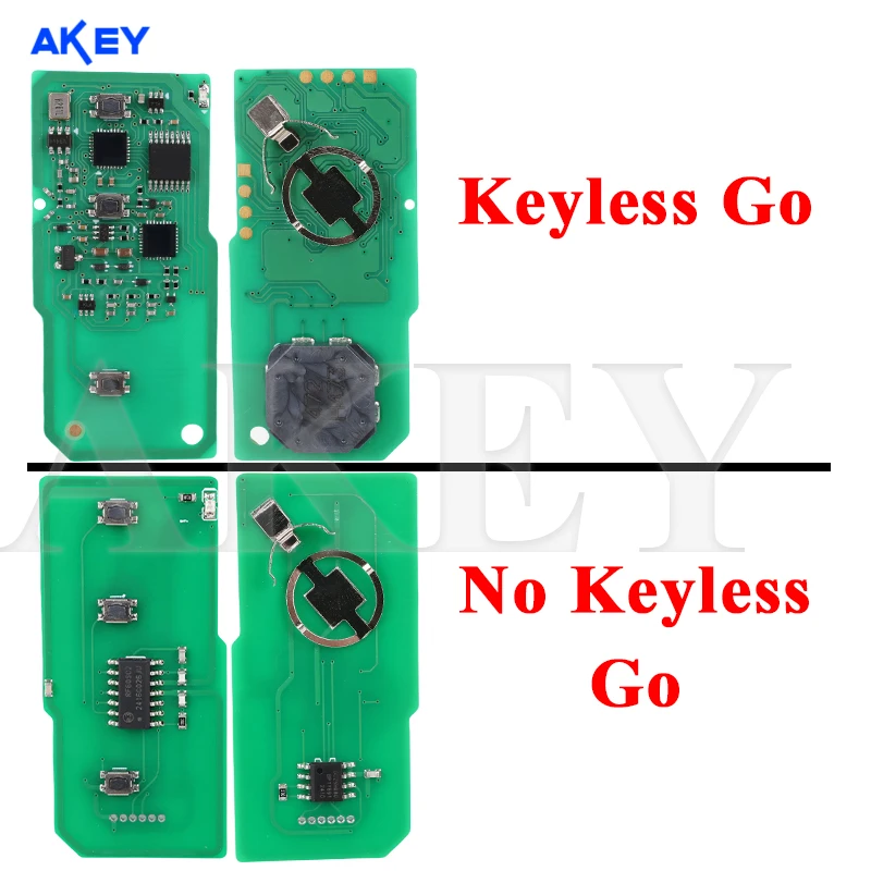 For Toyota Prius 2004 -2009 Auto Car 2/3 Buttons Smart Remote Keyless Go Key Fob 312/433MHz 4D Chip Keys FCC MOZB21TG MOZB31EG