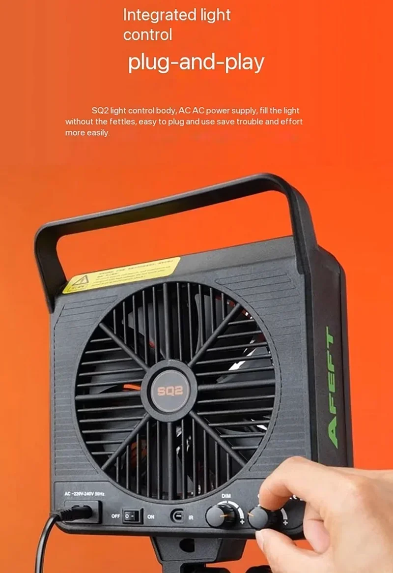 

Best Cheapest Falconeyes SQ2 250W Portable Bi-color Broadcast Flexible Photo Studio LED Light For Film Shooting