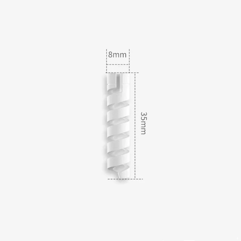 10pcs Cable Protector Silicone Charging Cable USB Protection Sleeve Rope Winding Machine Wire Clamp Spiral Winding Accessorie