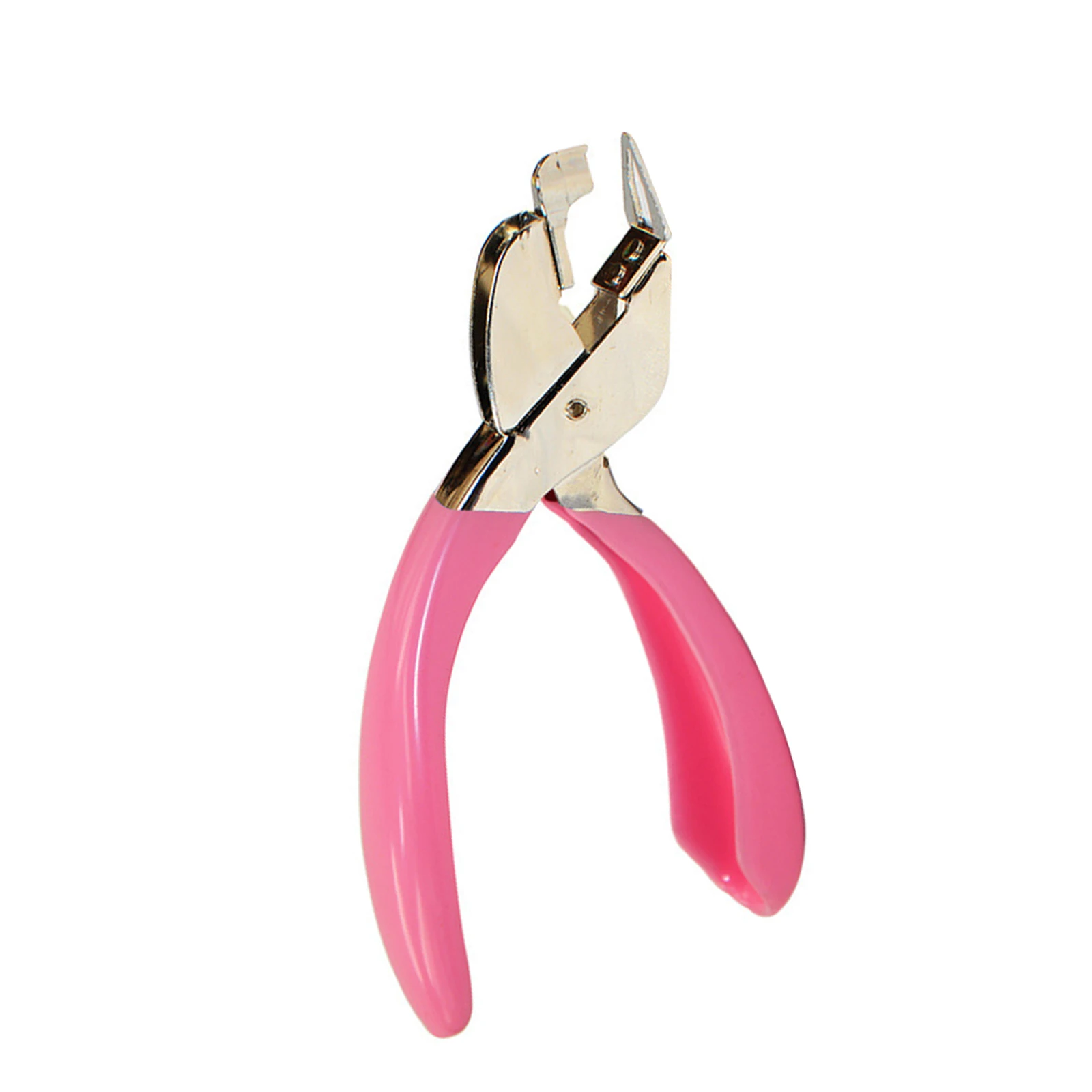 مزيل التيلة للدباسة ذات البناء المعدني القوي، سهل الاستخدام، حجم محمول، حمل مريح للعمل أو الدراسة باللون الوردي