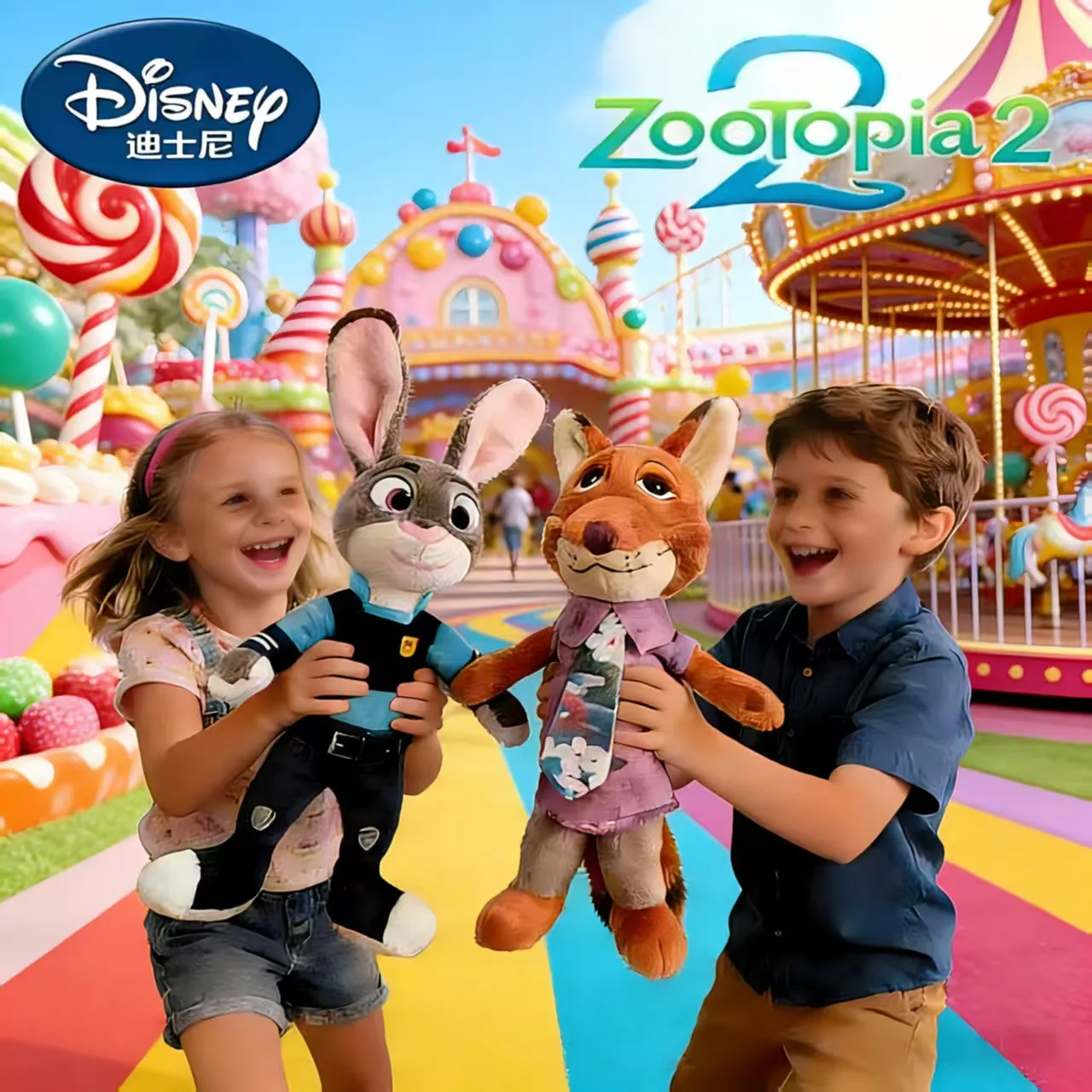 di grandi dimensioni Cartoon Anime Movie Zootopia Peluche Fox Nick Coniglio Judy Doll Animali di peluche morbidi Giocattoli Regali di Natale per bambini