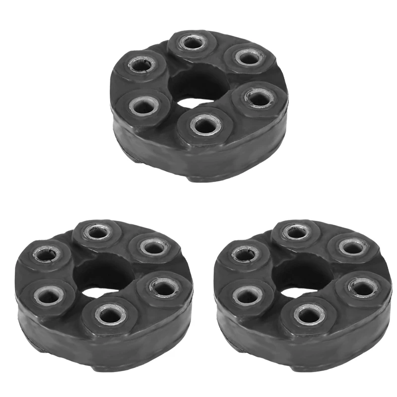 3X Mountor Transmission Drive Shaft Flex Disc 26111227410 Drive Shaft Flex Disc Joint For BMW E34 E36 E39 E46