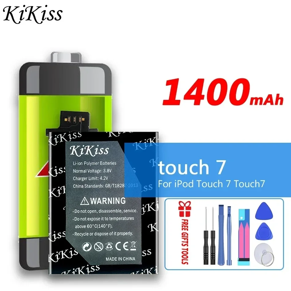 1400mAh Portable Media Player Battery for iPod Touch 7 Touch7 A1574, touch 7