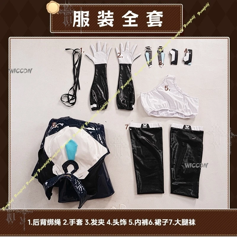 Game Cosplay Series: Blue Archive -Millennium Science School -Tendou Alice Combat Ready Cosplay Cute Costume Full Set Halloween