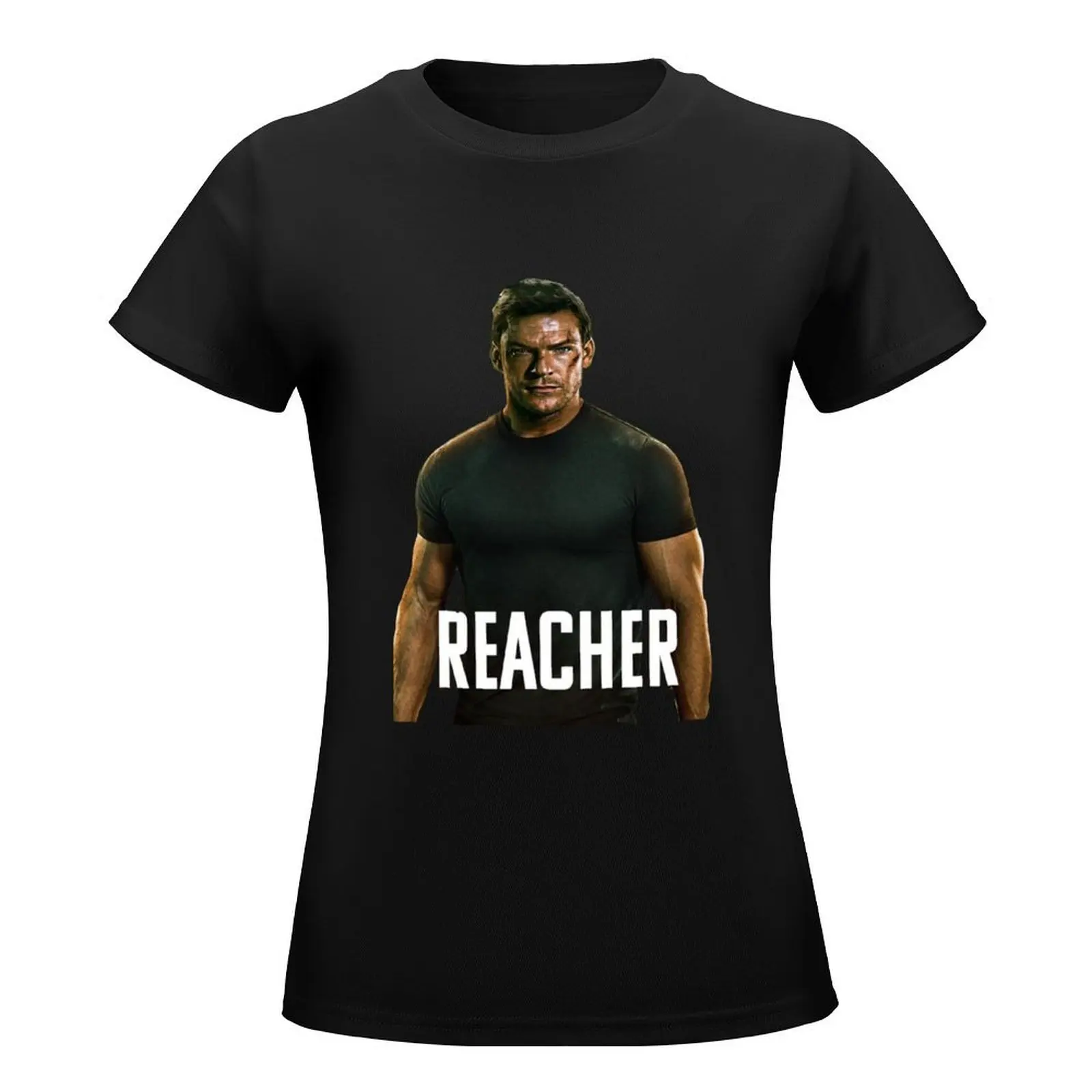 Reacher Jack T-Shirt lady clothes summer clothes tees korean fashion cat shirts for Women