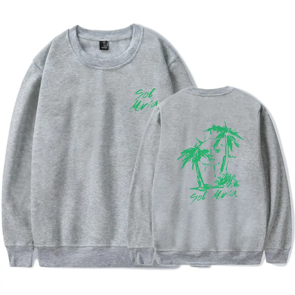 

Eladio Carrion Sol Maria Album O-Neck Sweatshirts Women Men Long Sleeve Fashion Pullover Clothes
