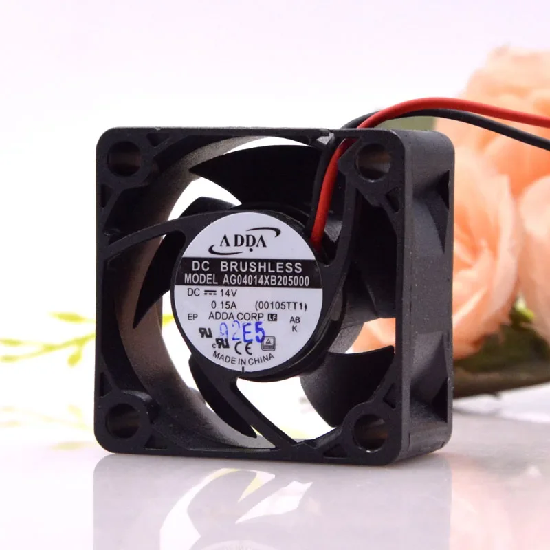 NEW fan AG04014XB205000 For DC14V 0.15a 4020 4cm Max Airflow Rate Frequency Converter cooling Fan