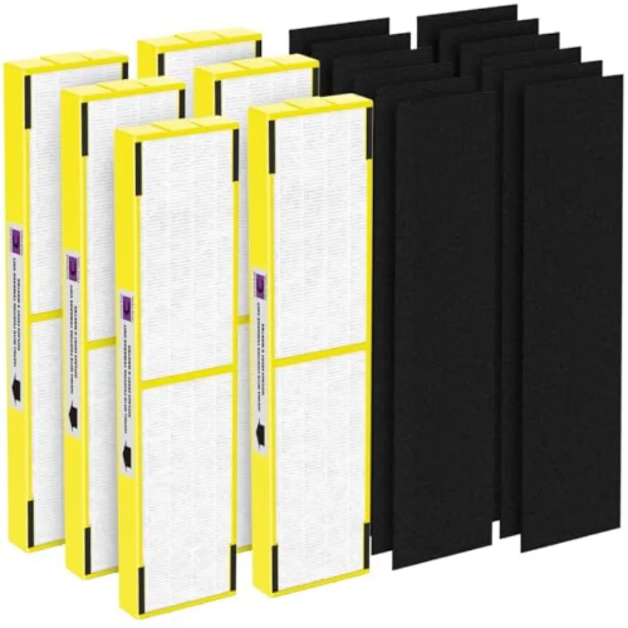 

Комплект из 6 фильтров Flt5000 C Сменный фильтр, совместимый с AC5000 AC5000E AC5250PT AC5350B AC5350BCA AC5350W AC5300B CDAP5500B