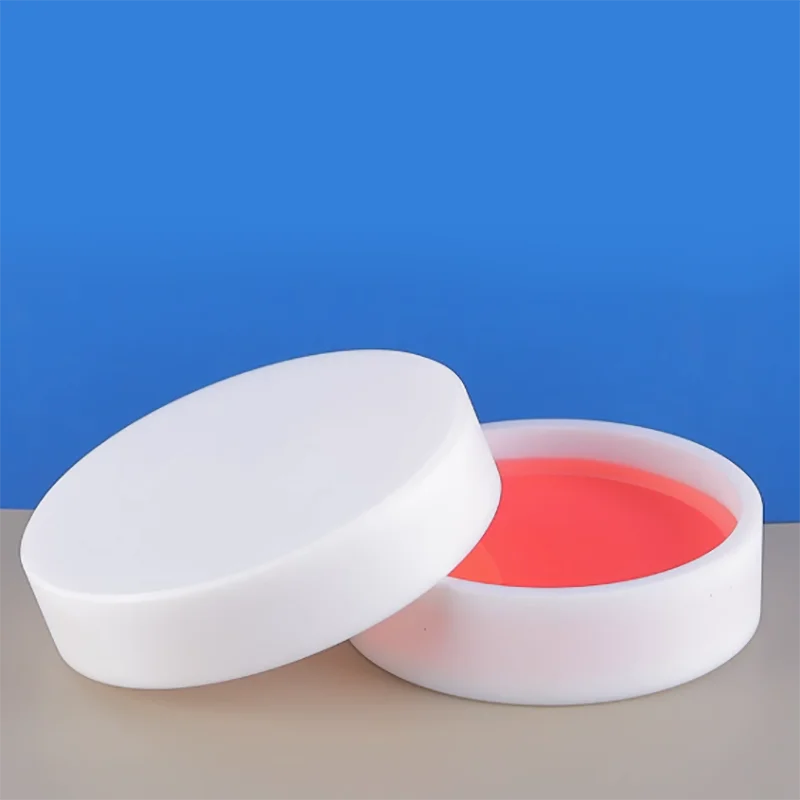 

Polytetrafluoroethylene Petri dish evaporation dish PTFE culture dish acid and alkali resistance high temperature resistance