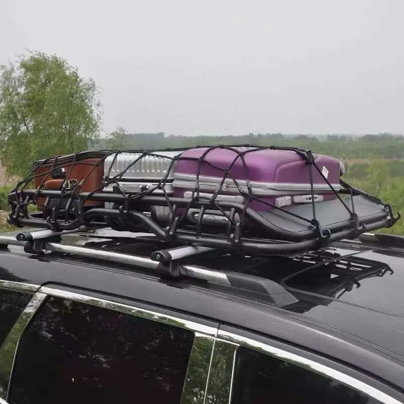 Universal metal 108cm x 148cm car roof luggage rack cargo basket