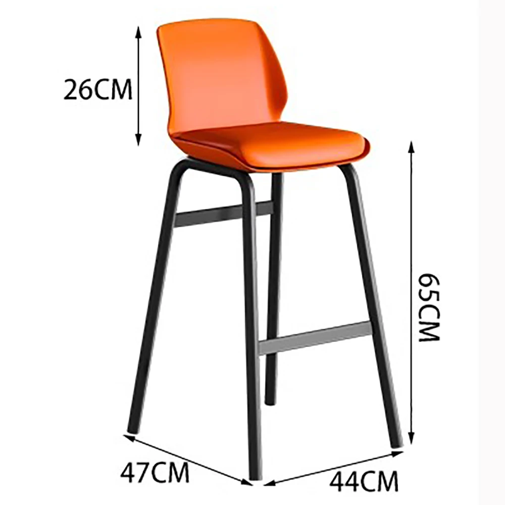 Simple Modern Chairs Bar Nordic Ergonomic Fashion Quality Party Chairs Luxury Design Silla Alta Para Barra Salon Furniture