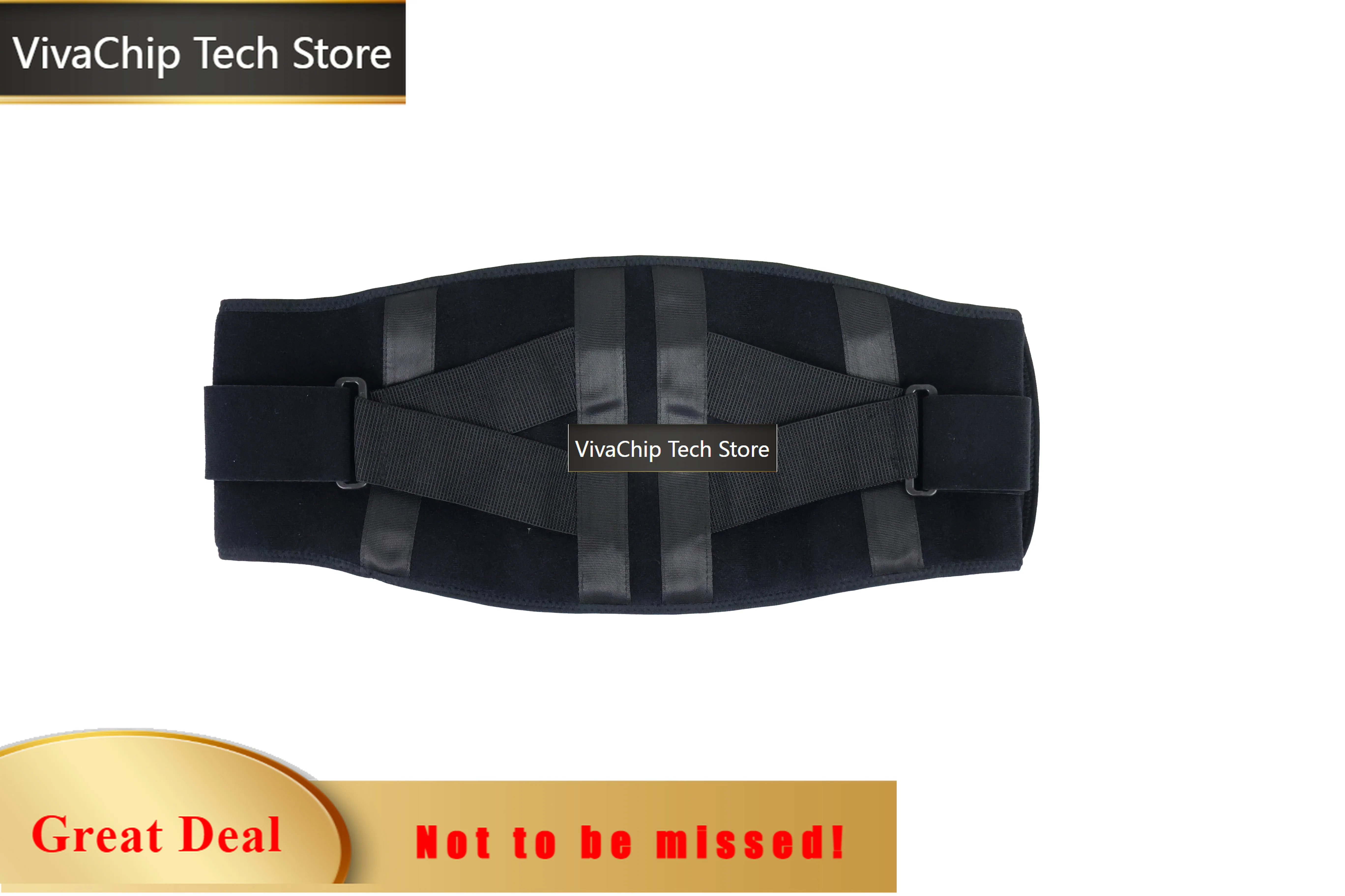 VivaCTHealthpal Red Light Threphy Heated Vibrating Lumbar Support Belt
