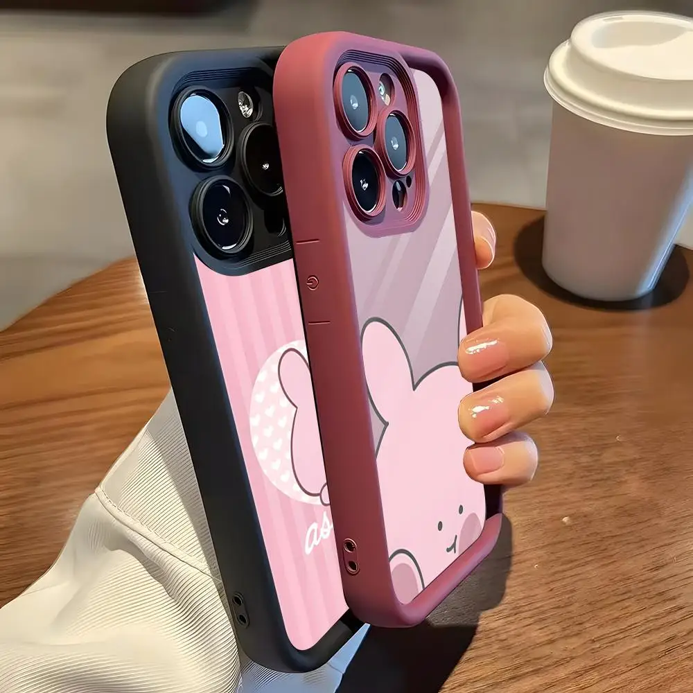 A-Asamimichan Kawayii Handyhülle Kompatibel mit TY iPhone 17, 16, 15, 14, 13, 12, 11pm Pro Plus Air und Anderen Modellen