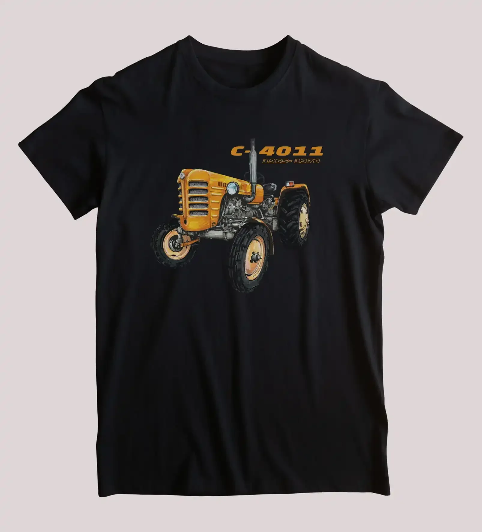 Summer Cotton Short Sleeve O-Neck Mens T Shirt New S-5XL Poland Built Ursus C-4011 Tractor T-Shirt. graphic men clothing cotton