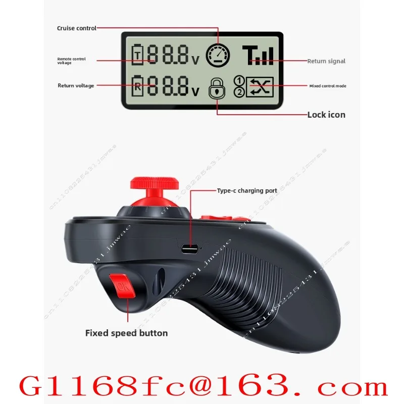 High-quality Professional DS600 Six-channel Remote Control One-handed Control