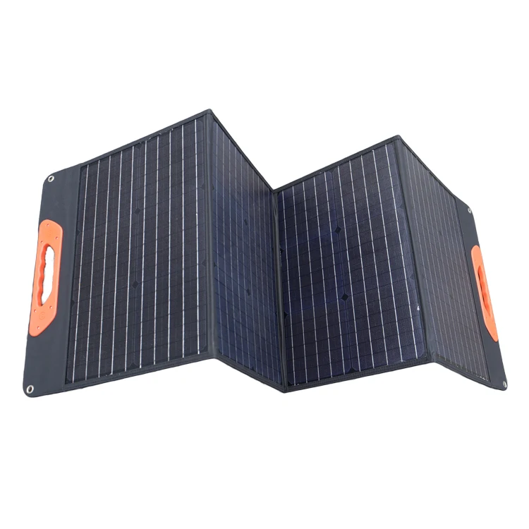 Quick Shipping Flexible Solar Cell Panels Stock Waterproof 120W Foldable Solar Panel Charger For Portable Power Station