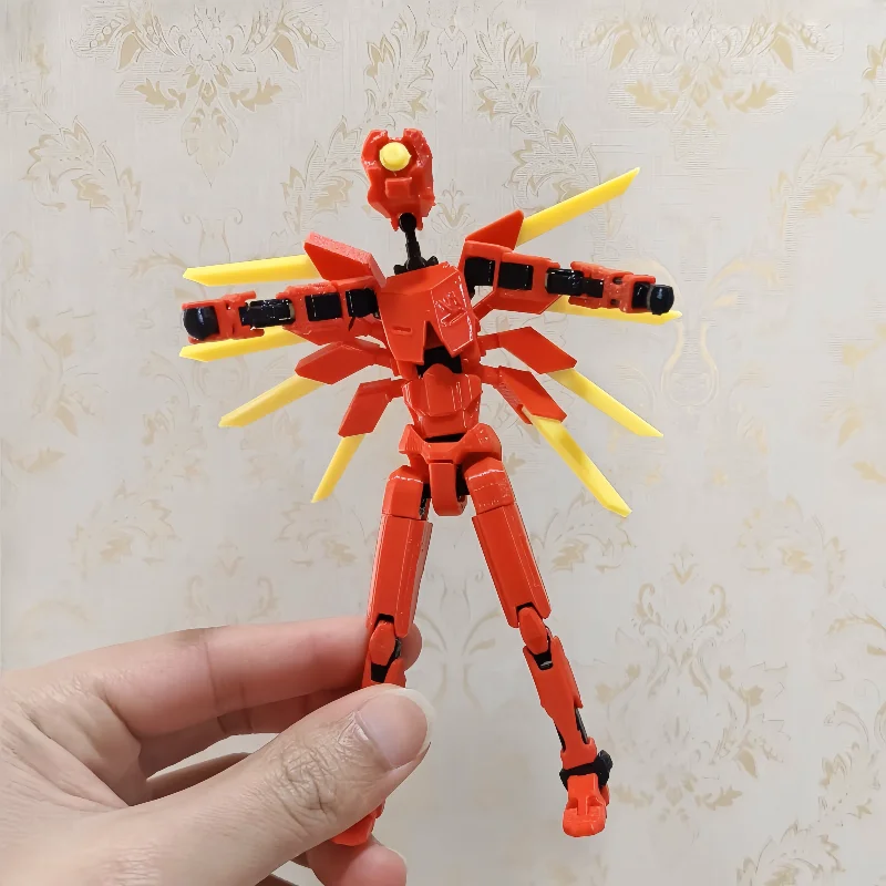 14cm ultrakill 3d impresso pvc figura de ação v1 v2 robô modelo kit com articulações móveis diy montagem coleção brinquedo meninos presente