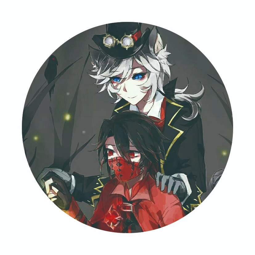 Lucky Fishsama Identity V Badges Emily Dyer Anime Badge Game Gift Student Brooch Backpack Pendant Collectible Accessory