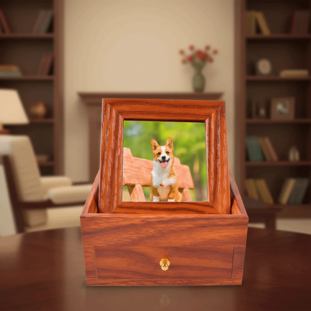 Wooden Pet Ashes St…