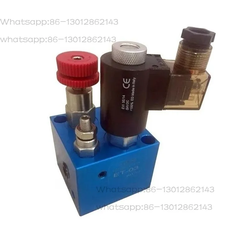 ET03 Hydraulic Lifting Valve Group Integrated Hydraulic Control Valve For Lifting Machinery Equipment Spare Parts