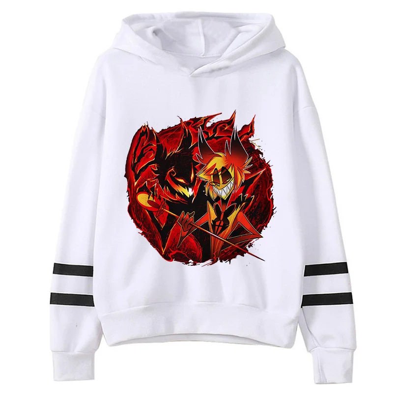 Helluva Boss hoodies men streetwear manga male pullover harajuku y2k aesthetic