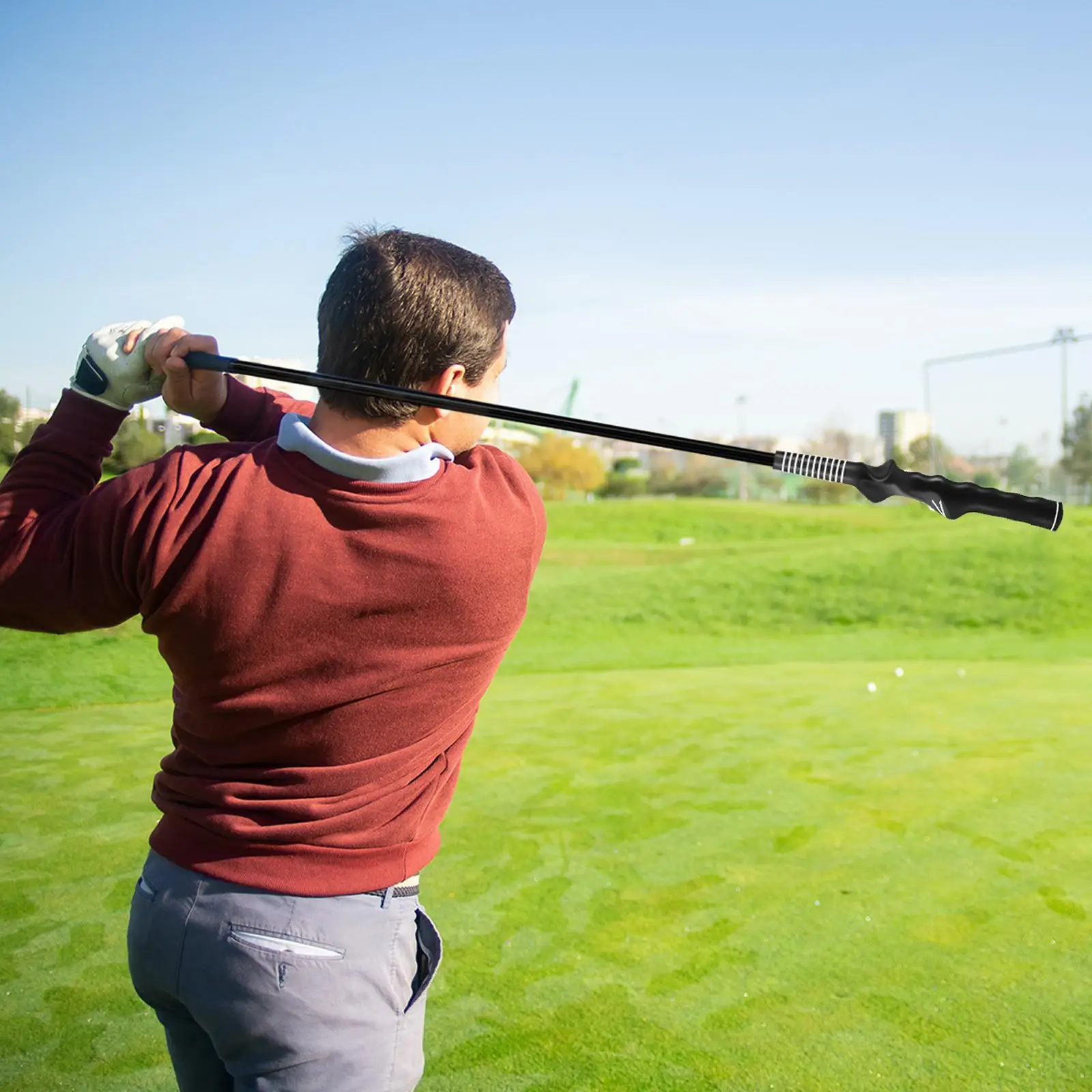 

Golf Swing Training Golf Training Aid for Position Correction Balance Tempo