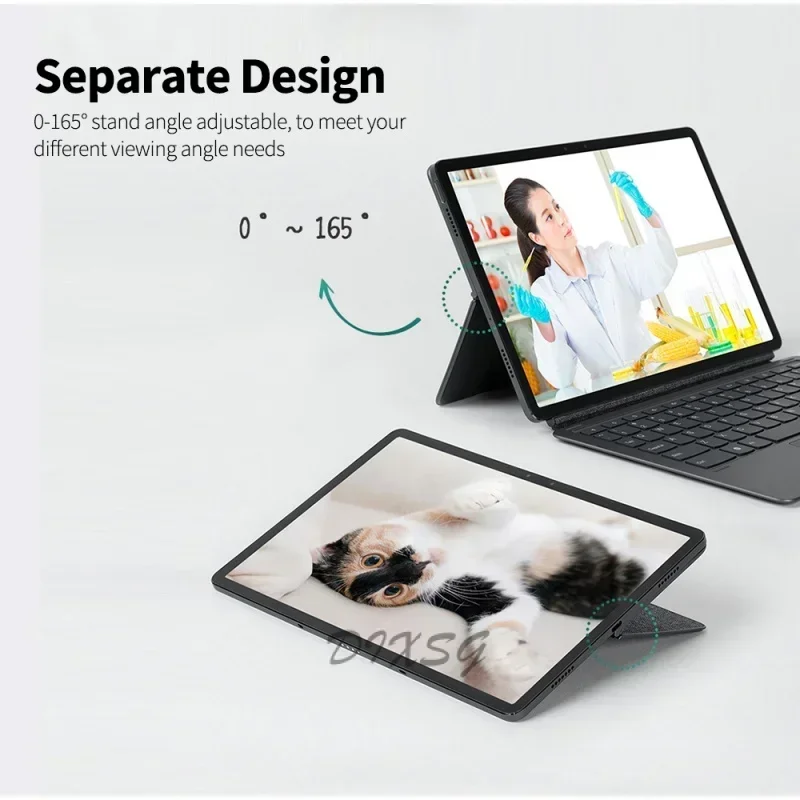 Original for Lenovo Tab p11/P11 Pro keyboard 2in1 tablet holder stand magnetic keyboard US keyboard