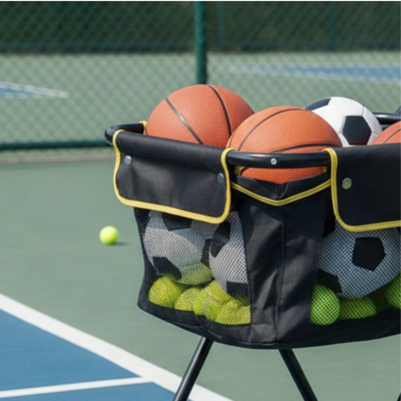 panier-a-balles-de-tennis-pliable-avec-support-chariot-a-balles-avec-roues-robuste-et-resistant-pour-les-entraineurs-les-clubs-sportifs