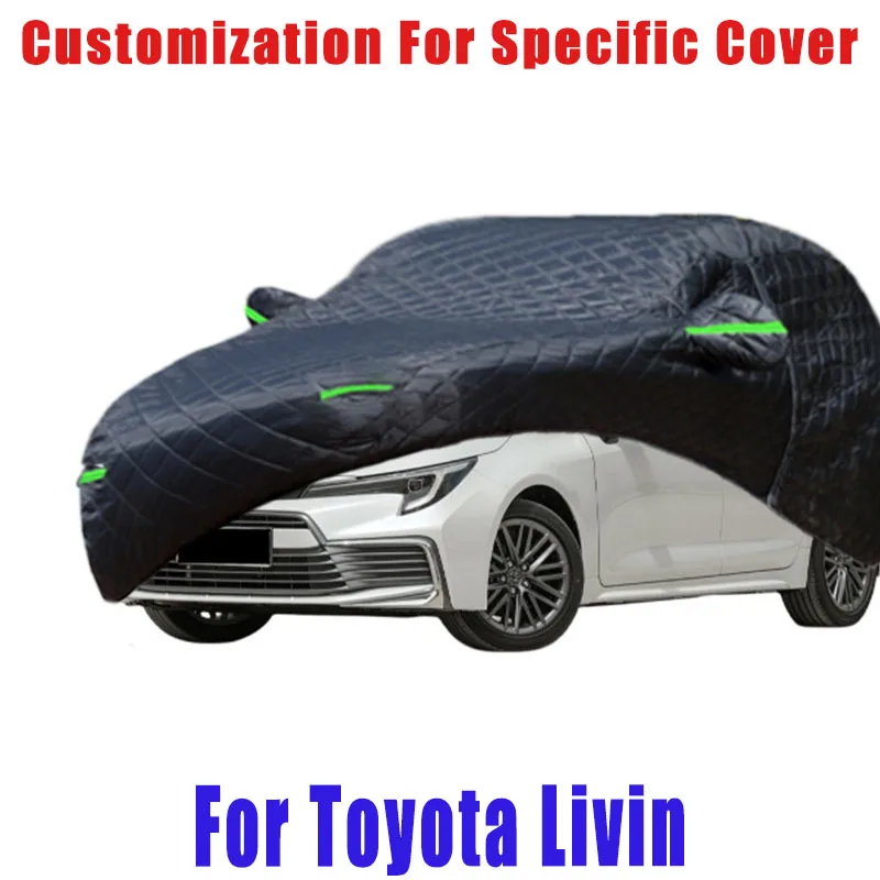 

For Toyota Livin Hail prevention cover auto rain protection, scratch protection, paint peeling protection, car Snow prevention