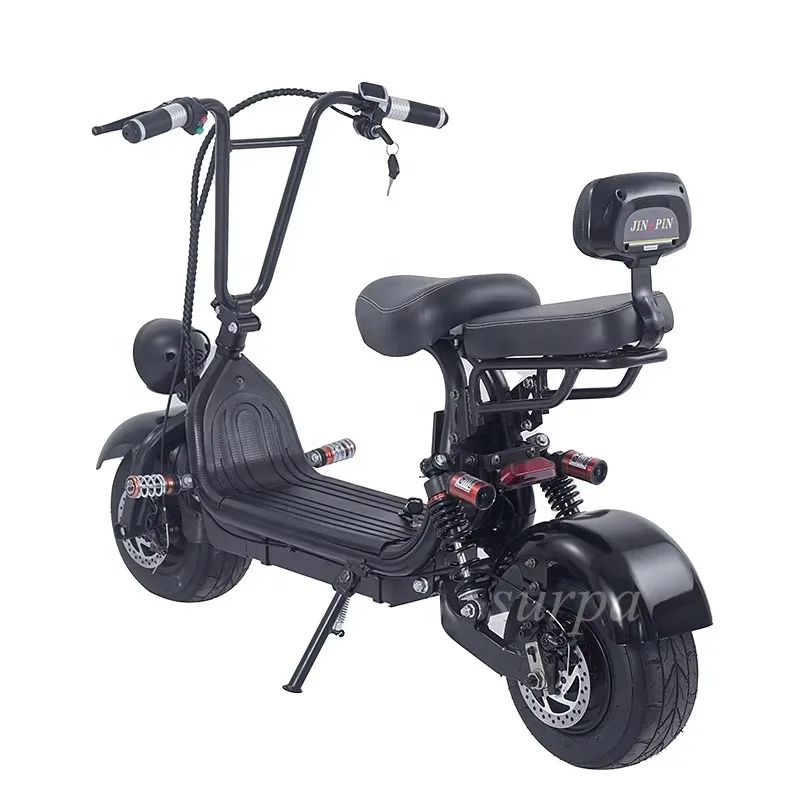 

2025 New Style 800w 48v12ah/20ah Lithium Battery Mini Citycoco Kids Electric Scooter Junior Fat Tire E-scooter Escooter Adults