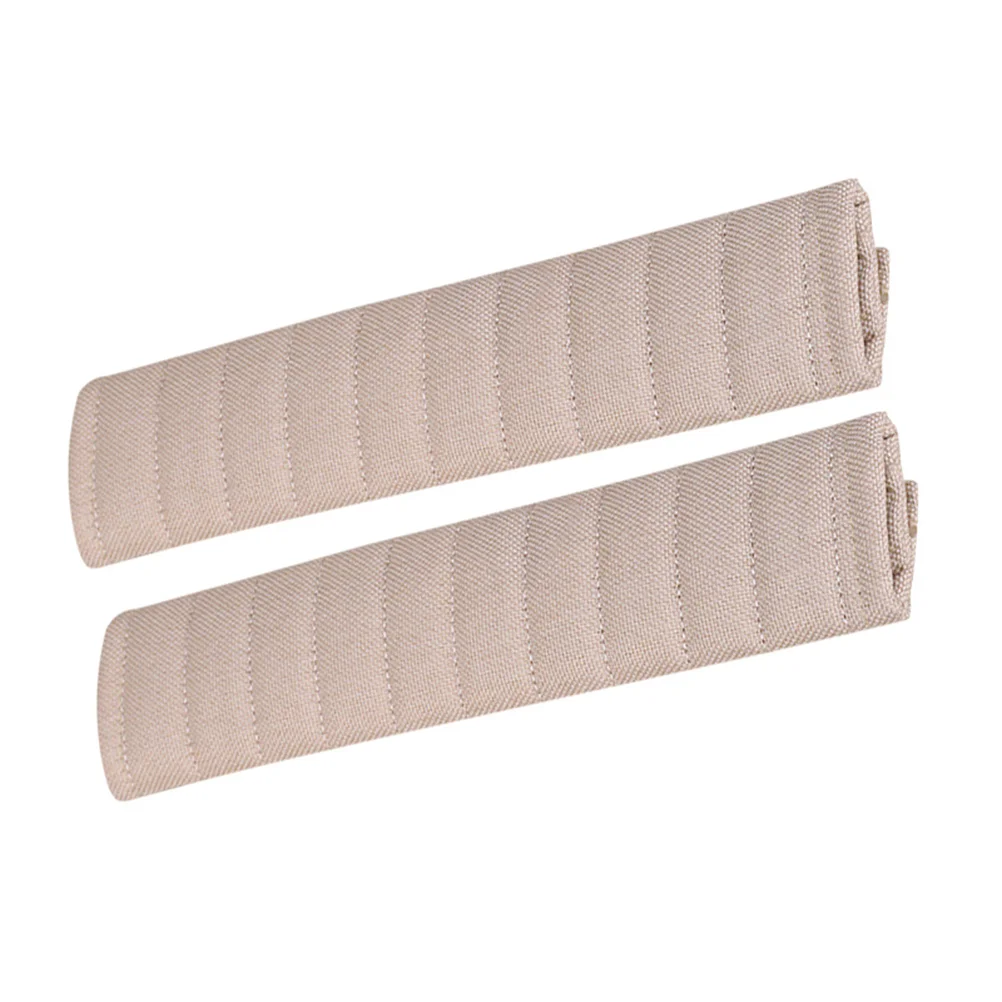 2 PCS Automotive Safety Belt Protectors Lengthen Car Cushions Pads Cover