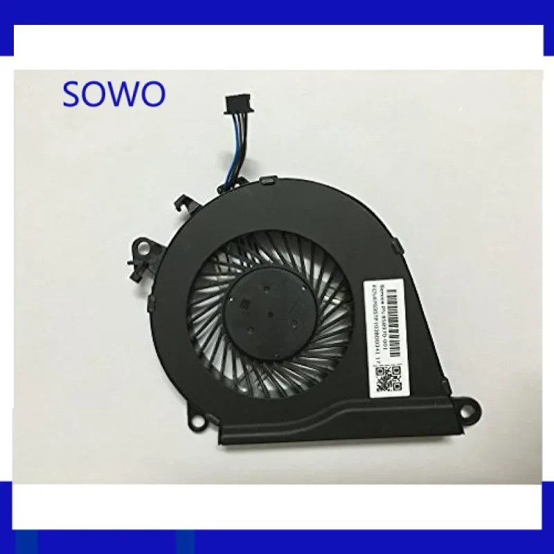 CPU cooling fan for HP Omen 15-ax 15-ax000 15-enjoyable 15-ax200 15-ax020ca 15-ax033dx 15-ax101tx 15-ax243dx 858970-001