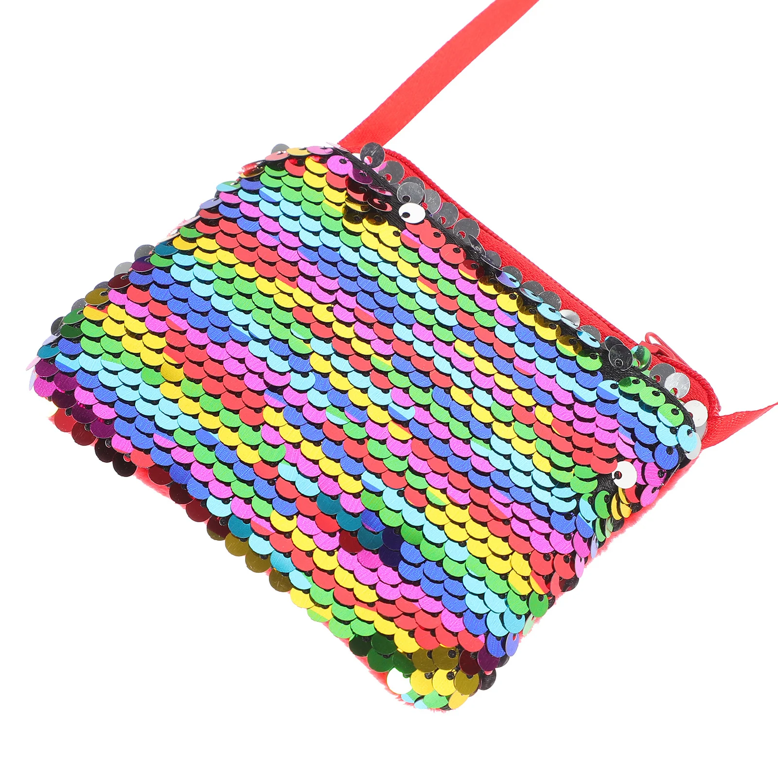 Bolsa crossbody pequena de lantejoulas alça de ombro única bolsa de mudança elegante para mulheres festa uso ao ar livre