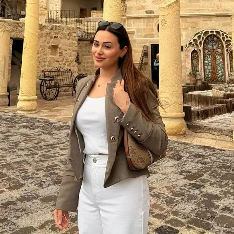 2026 New Spring Women's Jacket and Blazer Fashion Retro Slim Short Office Blazer Youth Travel Versatile Street Style