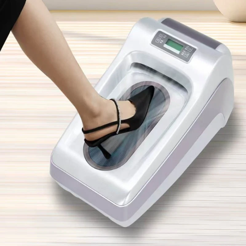 

Intelligent shoe cover machine Automatic sole film machine Commercial heat shrinkable shoe film machine