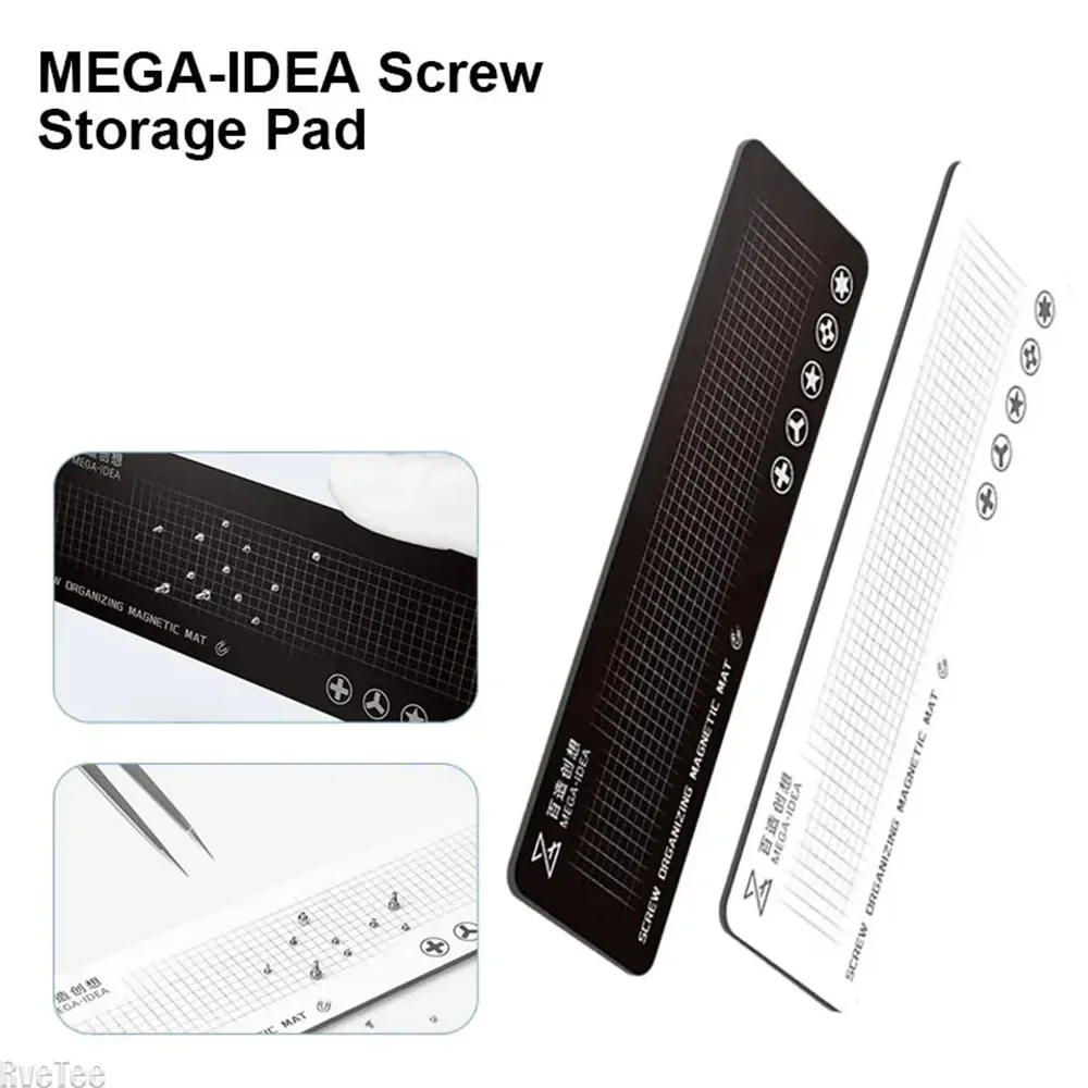 Universal Magnetic Repair Screws Storage Pad with Double Side Mobile Phone Maintenance Parts Organizer